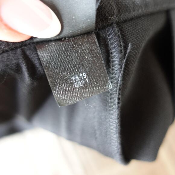 St John Pants Womens 10 Black Dress Trousers Tailored Work Career Office - Picture 6 of 11